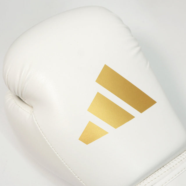 Rękawice bokserskie Adidas Speed 50 – Białe/Złote