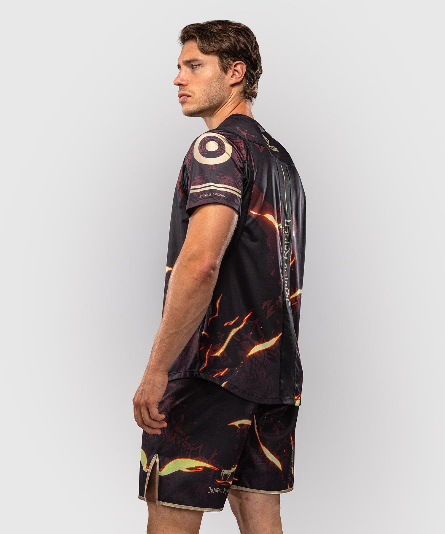 Venum T-Shirt x Jujutsu Kaisen Sukuna - Zwart/Lichtbeige