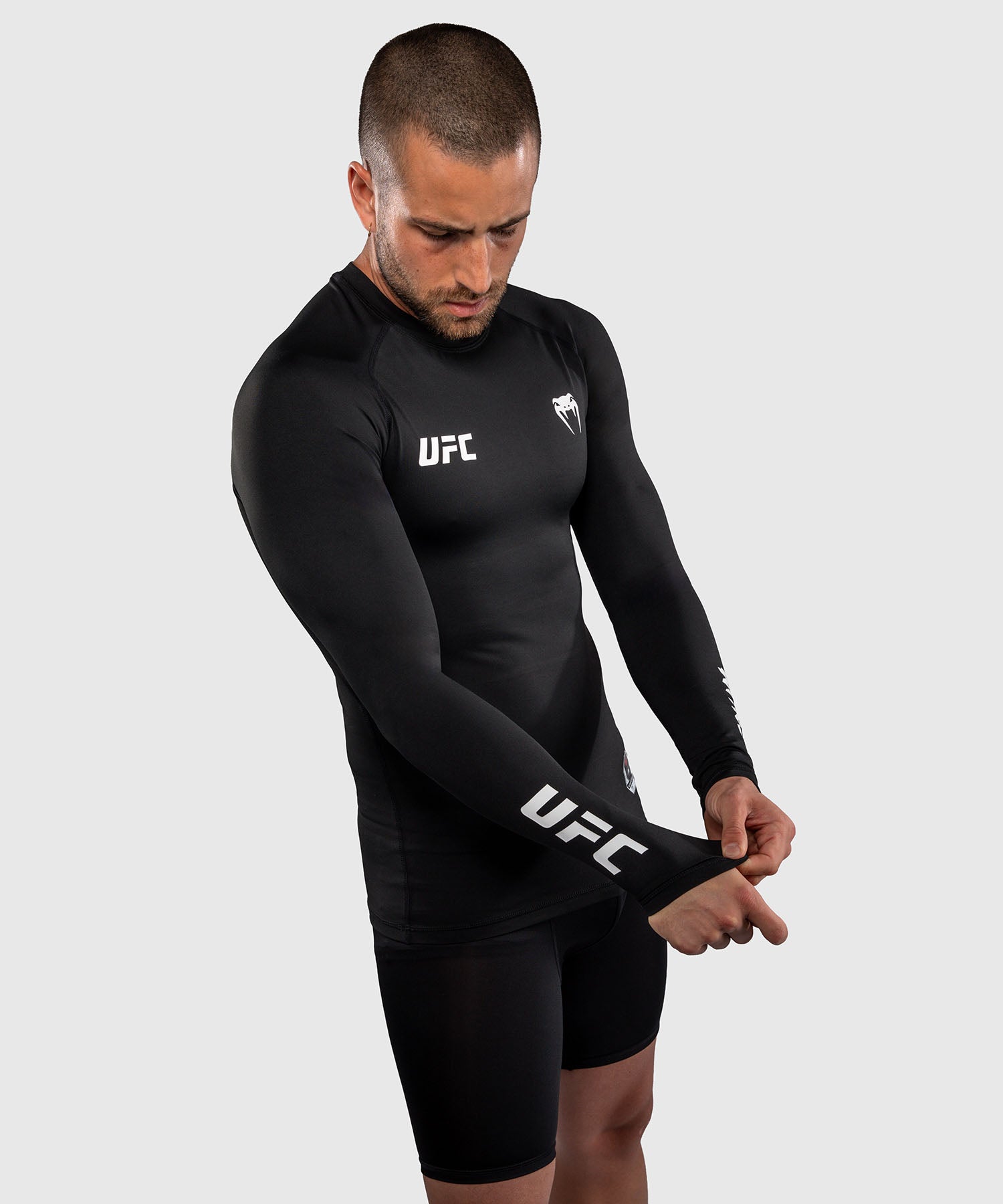 Venum UFC Rashguard Unity Lange Mouwen - Zwart