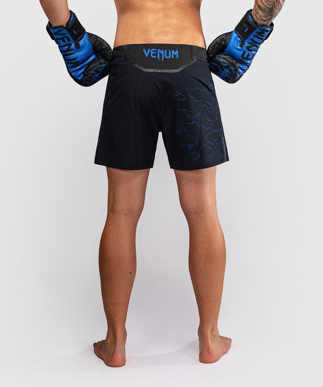 Venum MMA Shorts Thunder Dragon – Black/Royal Blue