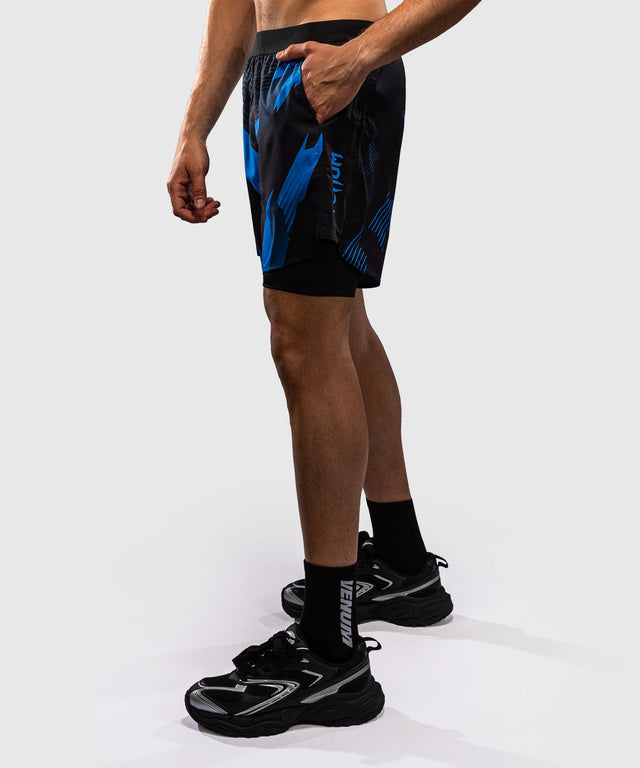 Venum Compressie Shorts No-Gi 6.0 - Zwart/Blauw
