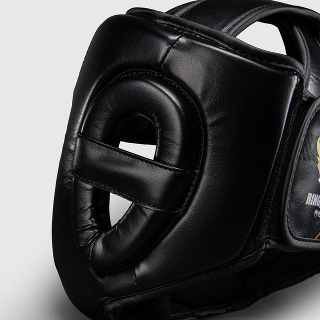 Ringhorns Charger Head Guard – Black/Gold