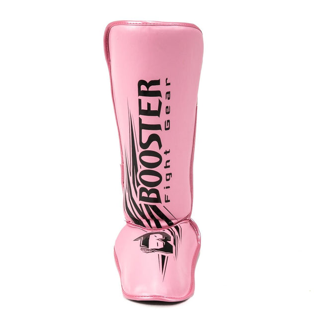 Booster Kickboks Scheenbeschermers Kinderen - Roze/Zwart