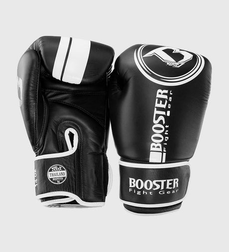 Rękawice bokserskie Booster Dominance – Czarne/Białe