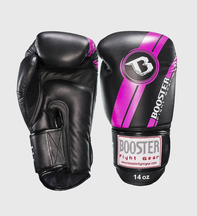 Booster Boxing gloves – Black/Pink – Boxing gloves