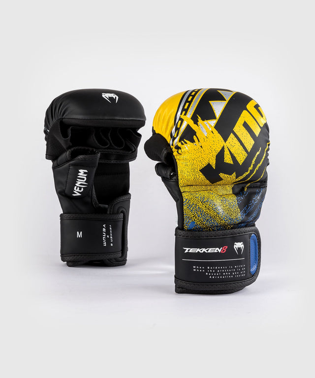 Venum MMA Handschoenen x TEKKEN 8 King - Zwart/Geel
