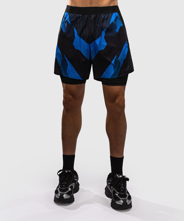 Venum Compressie Shorts No-Gi 6.0 - Zwart/Blauw