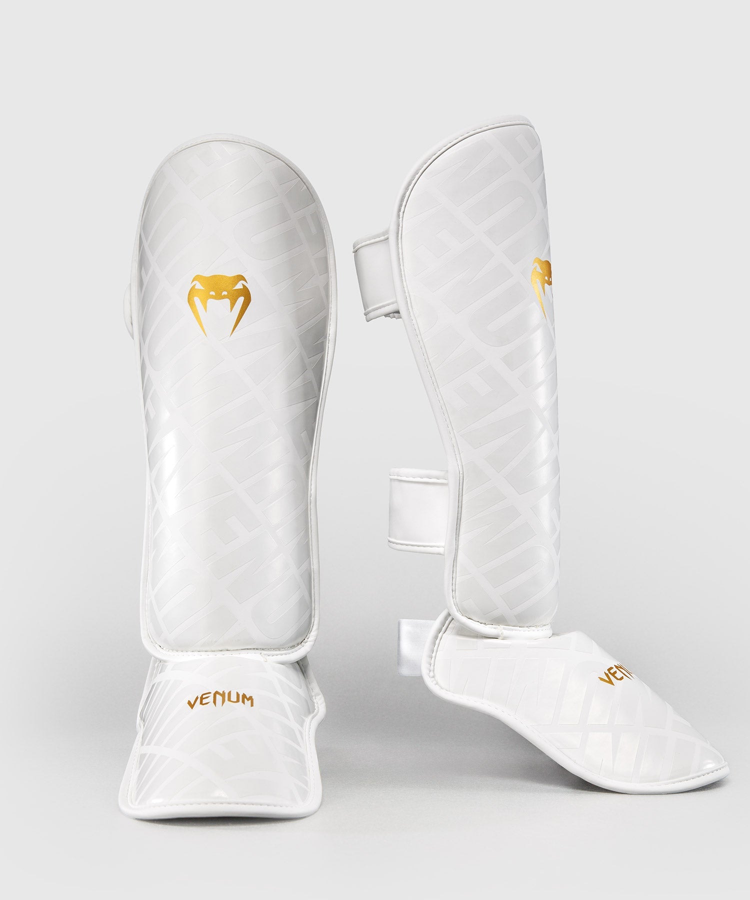 Venum Scheenbeschermers Contender 1.5 XT 3D - Wit/Goud