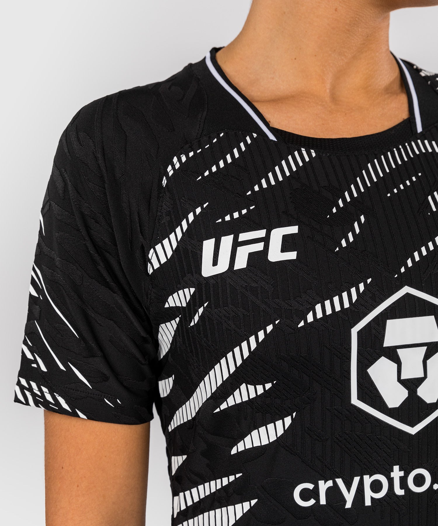 Venum UFC T-Shirt Fusion Fight Night Dames - Zwart