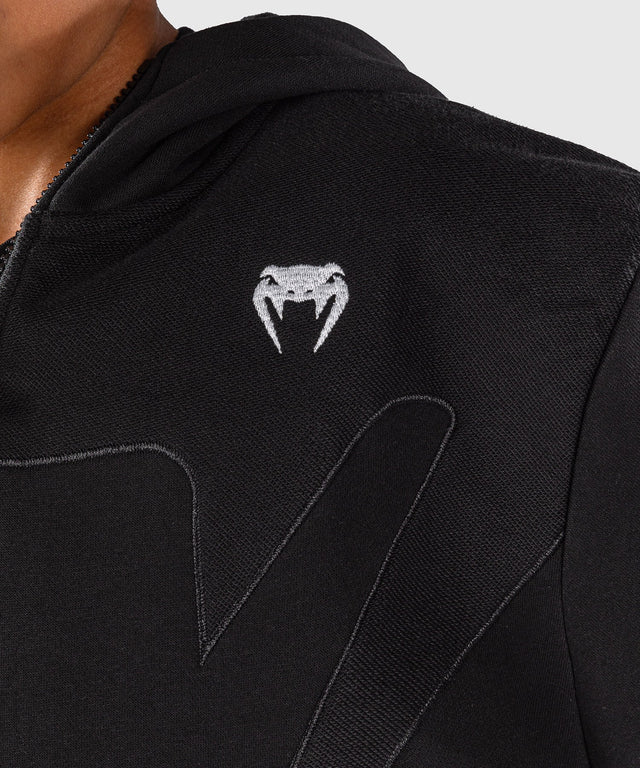 Kurtka treningowa Venum Attack Fleece & Weave Dziecięca – Czarna