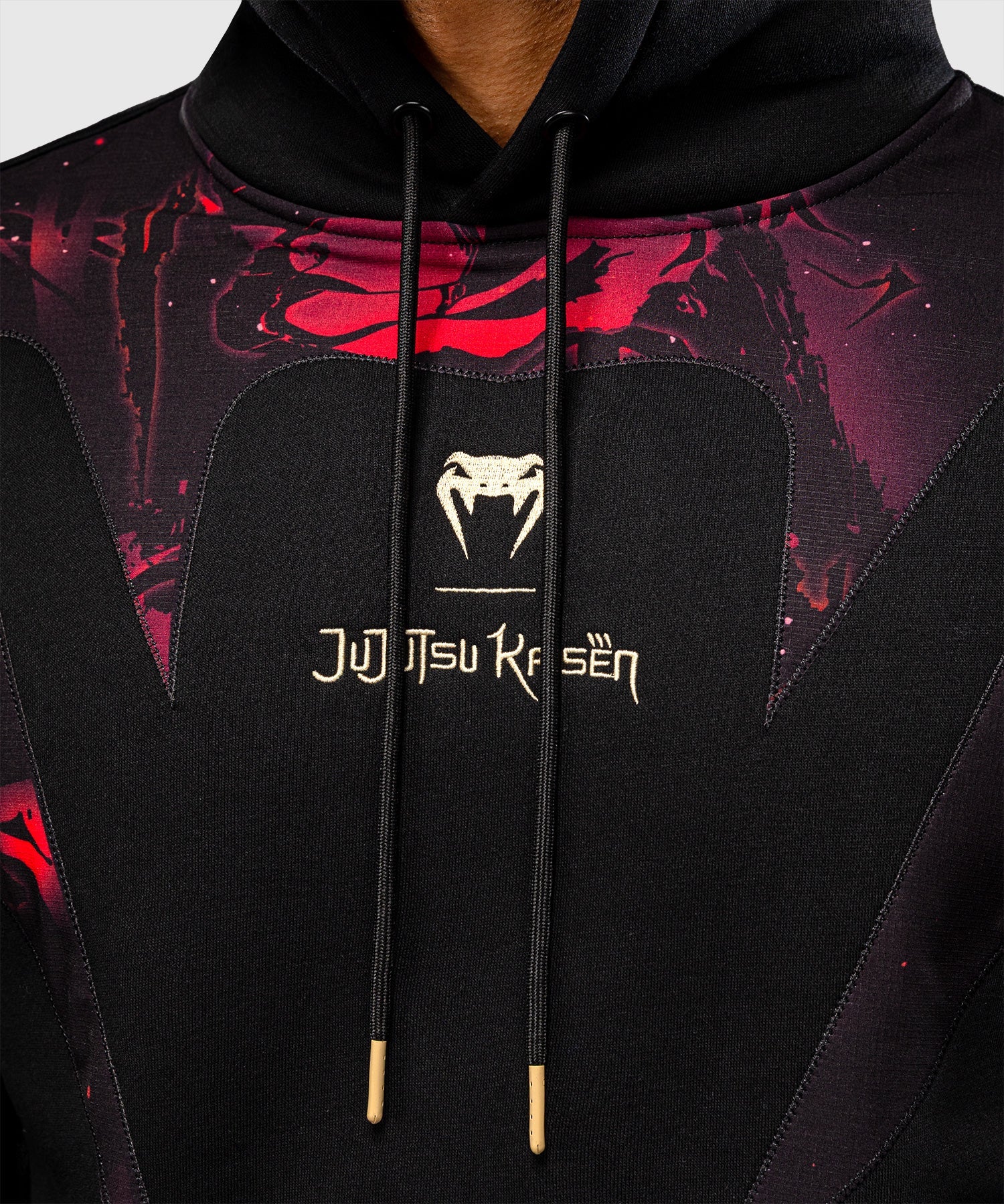 Venum Hoodie Jujutsu Kaisen Itadori - Zwart/Rood