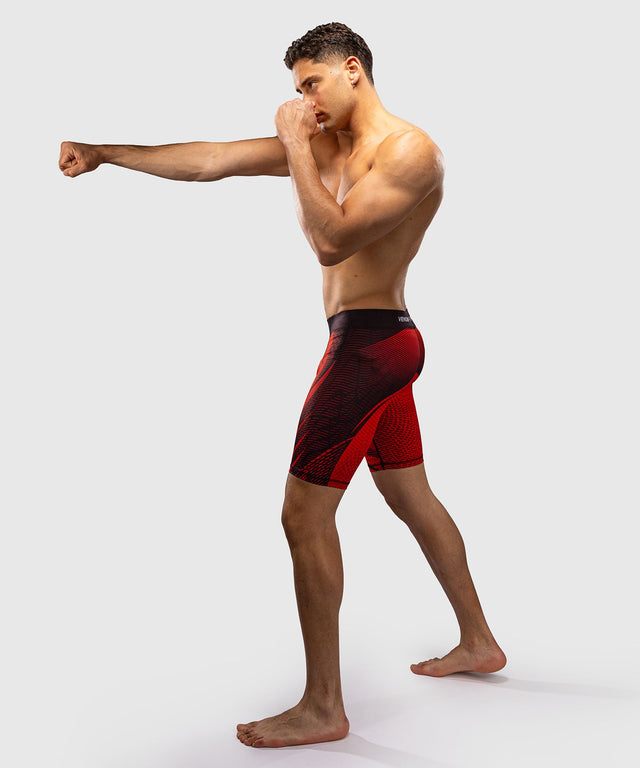 Venum Compressie Shorts Galactic 3.0 - Rood/Zilver