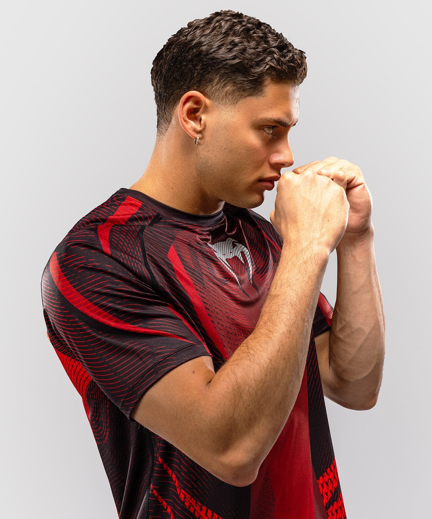 Venum T-Shirt Galactic 3.0 - Rood/Zilver