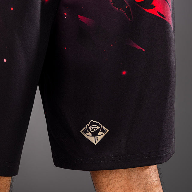 Venum Trainingsshorts x Jujutsu Kaisen Itadori - Zwart/Rood