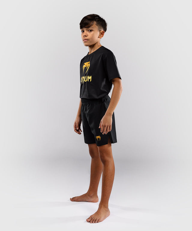 Venum Contender Kids Training shorts – Black/Gold