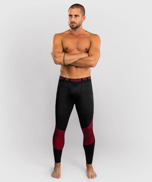 Venum x Assassin's Creed Shadows Spats - Burgundy/Black
