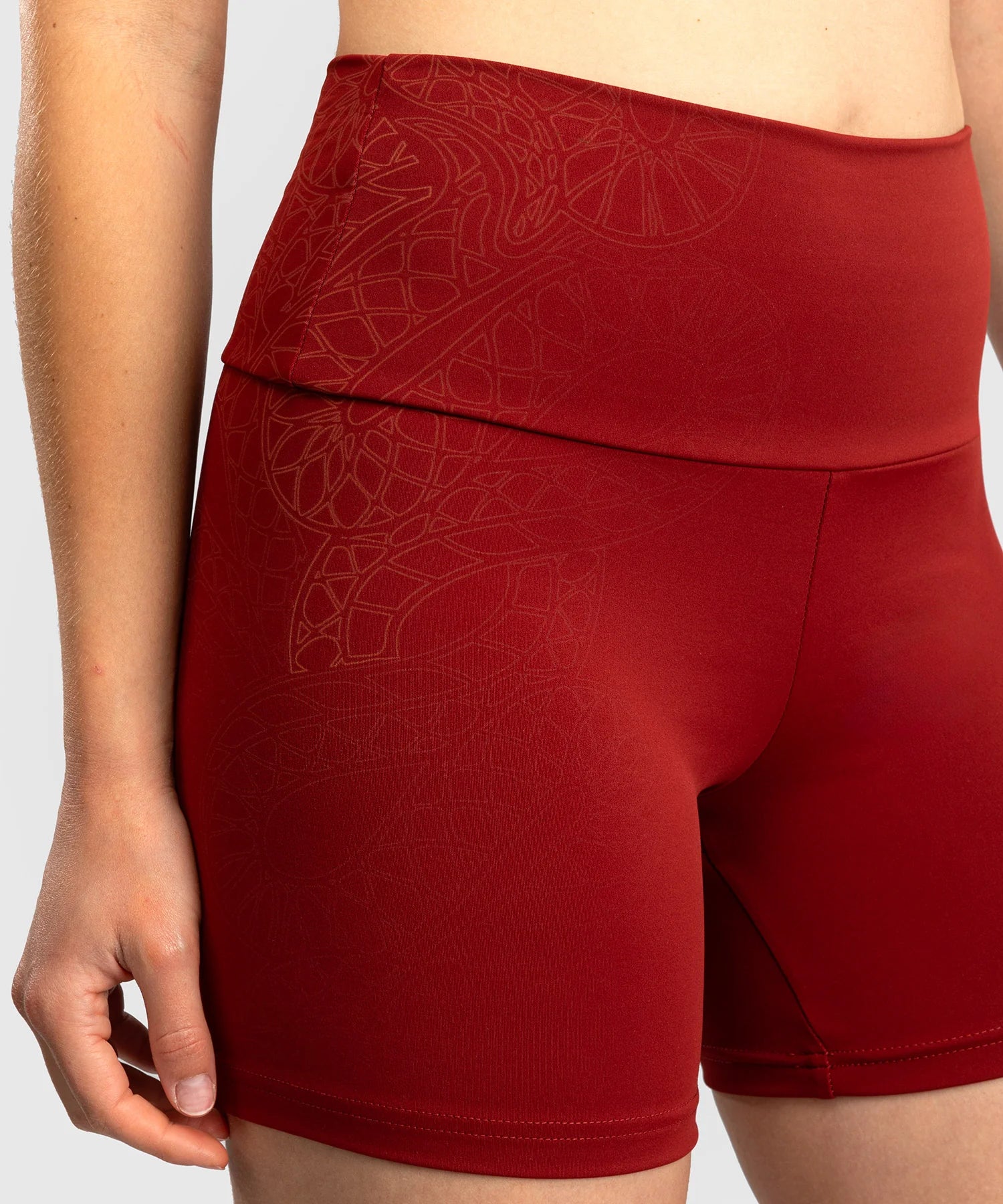 Venum Women's Shorts Serpenti - Burgundy