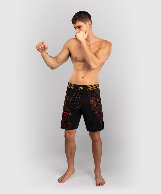 Venum MMA Shorts Quetzal Fury - Black/Red/Gold