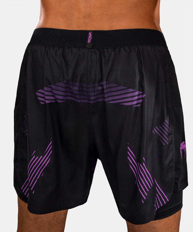 Venum Compressie Shorts No-Gi 6.0 - Zwart/Paars