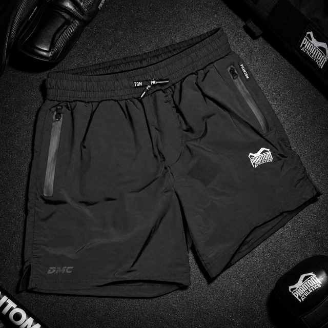 Phantom Athletics Trainingsshorts DMC - Zwart