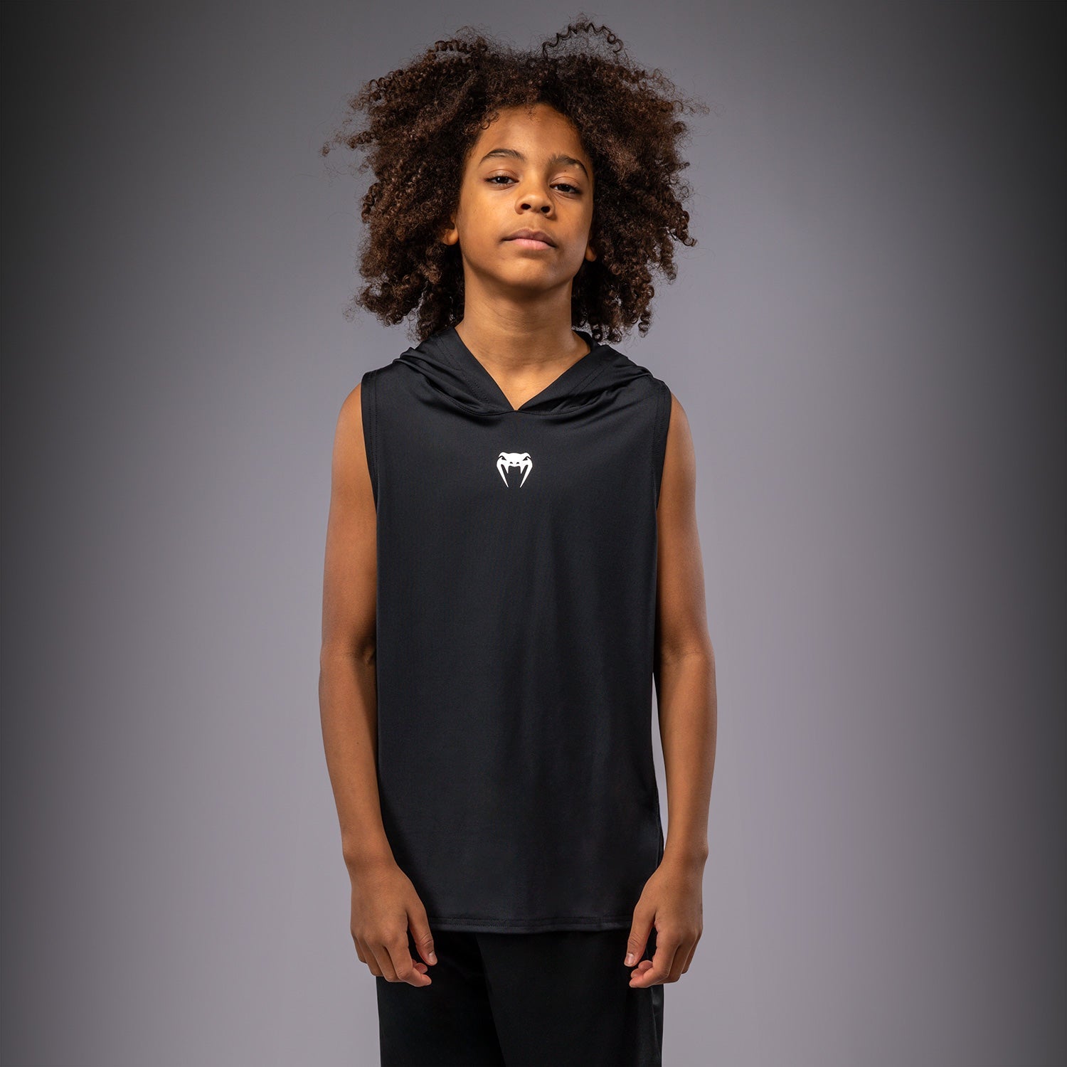 Bluza Venum Elite bez rękawów Dziecięca – Czarna
