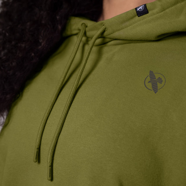 Hayabusa Hoodie Cozy Fleece Dames - Olijfgroen