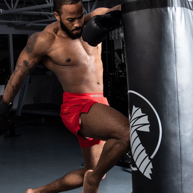 Spodenki Muay Thai Hayabusa Arrow – Czerwone