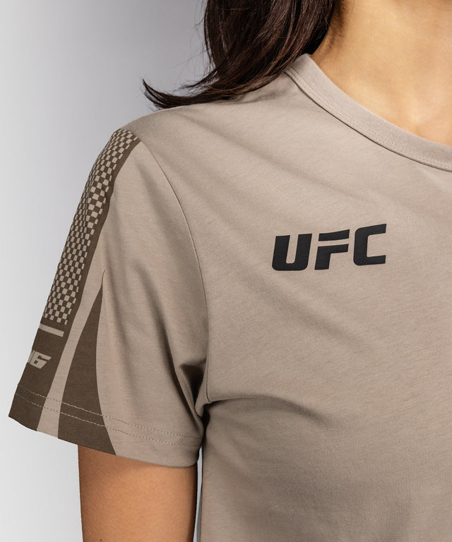 Venum UFC T-Shirt Unity Dames Korte Mouwen - Zand