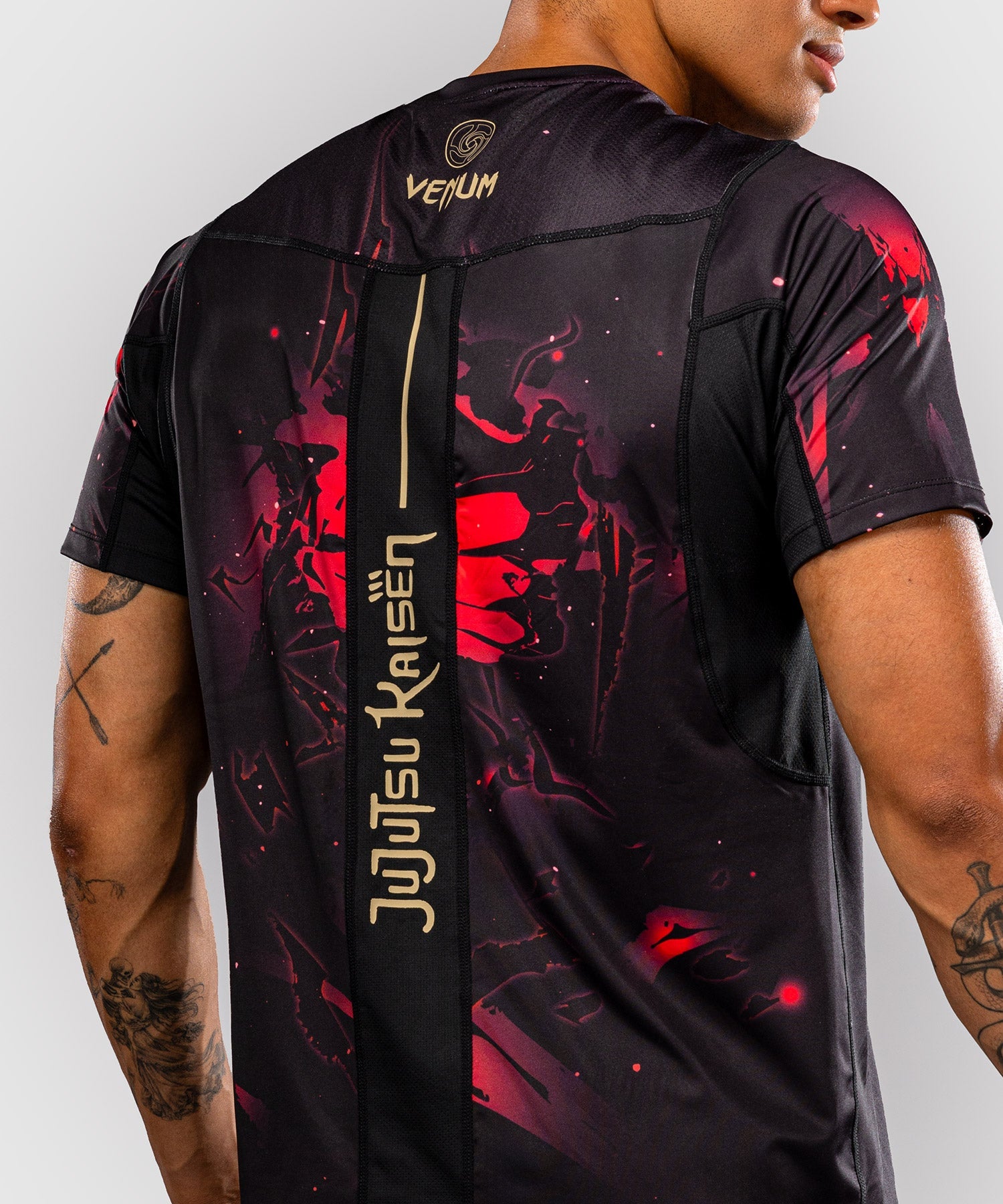 Venum T-Shirt Itadori Dry Tech - Zwart/Rood
