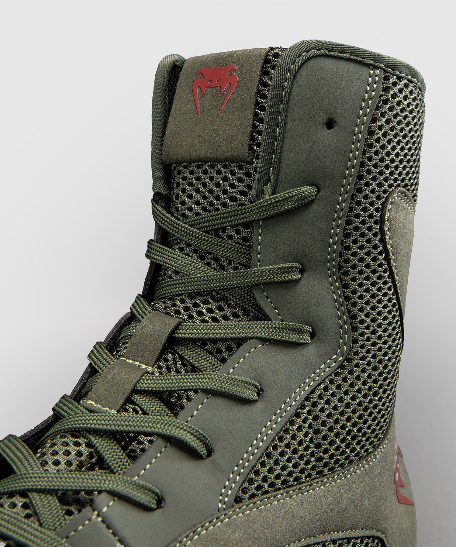 Venum Boksschoenen Contender - Kaki/Rood