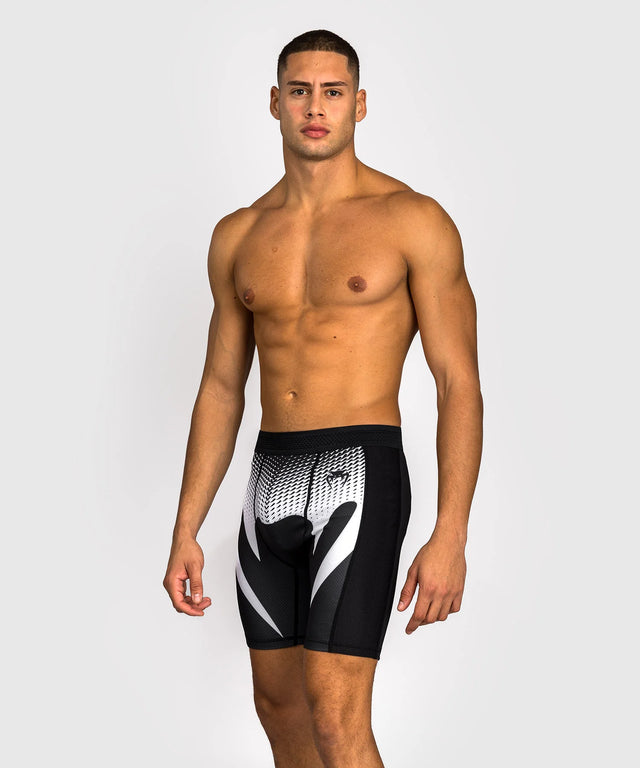 Pantalones de MMA Venum No Gi Vale Tudo – Negro/Blanco