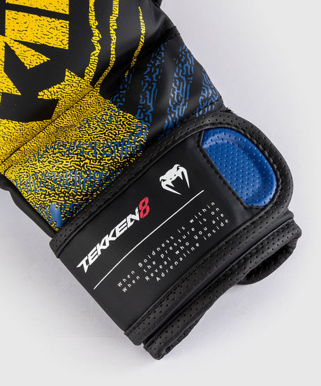 Luvas de MMA Venum x TEKKEN 8 King – Preto/Amarelo