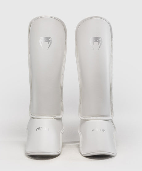 Venum Scheenbeschermers Contender 1.5 - Wit/Zilver