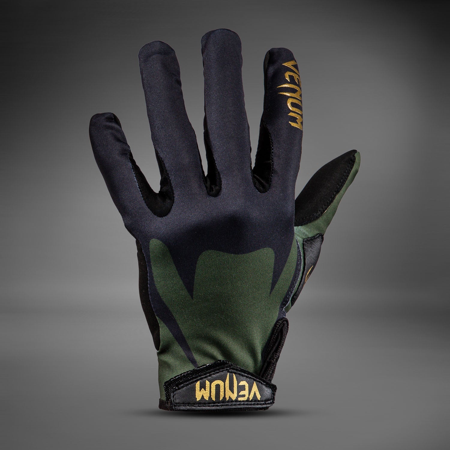 Venum MX Summer Motorhandschoenen - Zwart/Groen/Goud