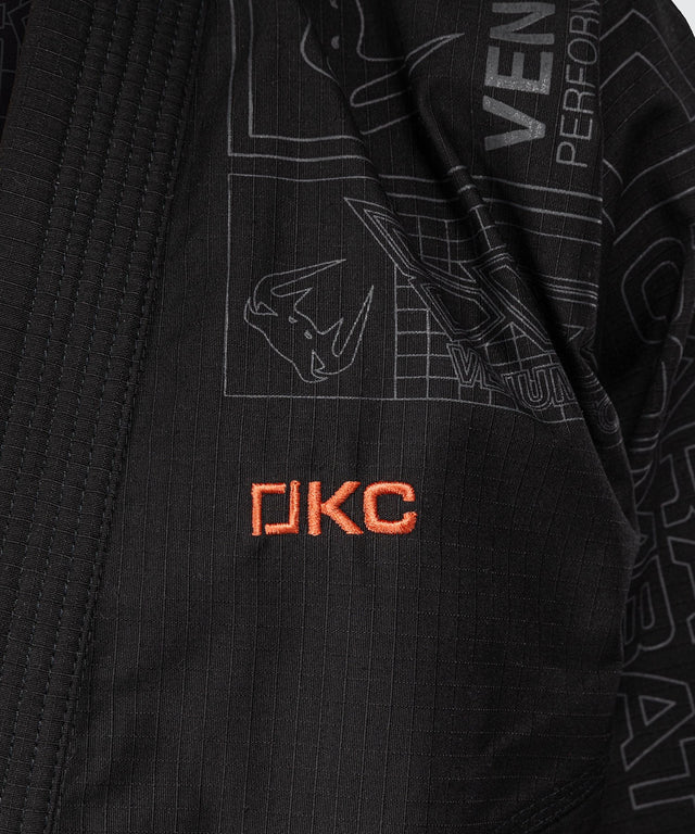 Kimono BJJ Venum x Karate Combat – Czarny/Szary