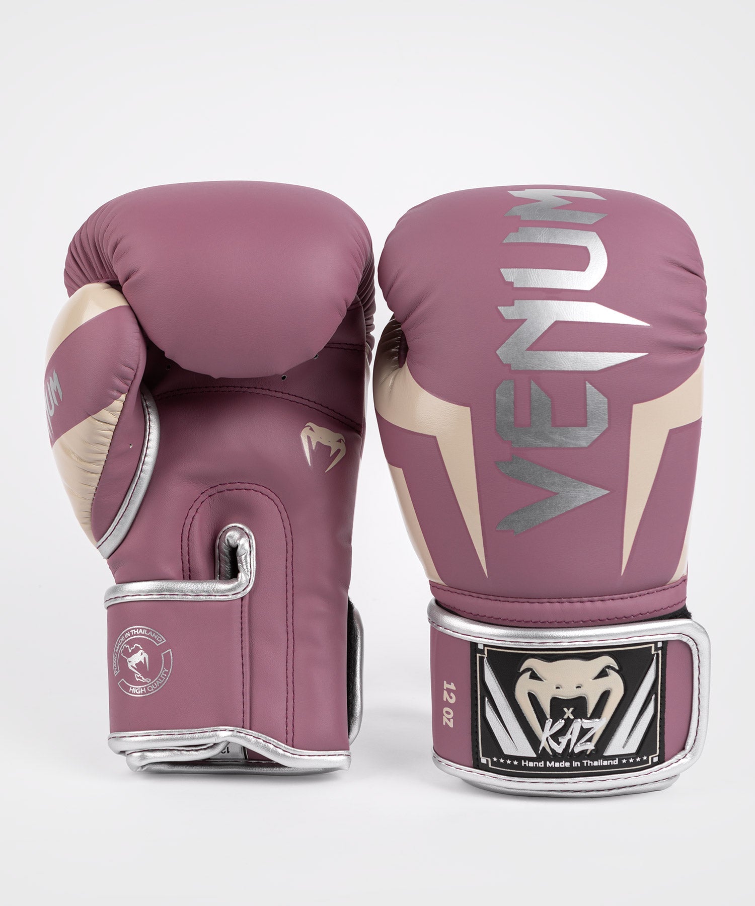 Venum Bokshandschoenen x Kaz - Donkerorchidee/Zilver