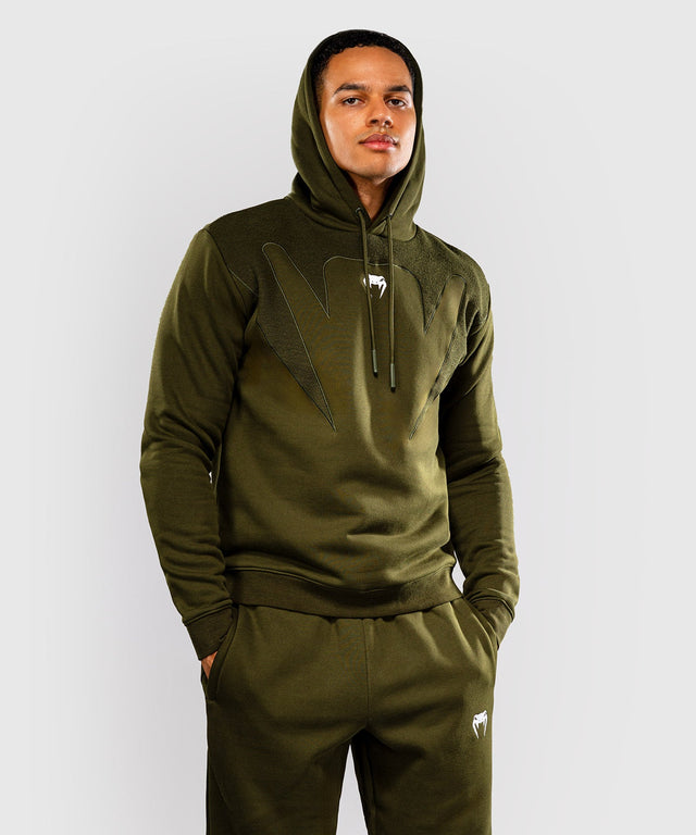 Venum Attack Fleece & Weave Hoodie – Khaki