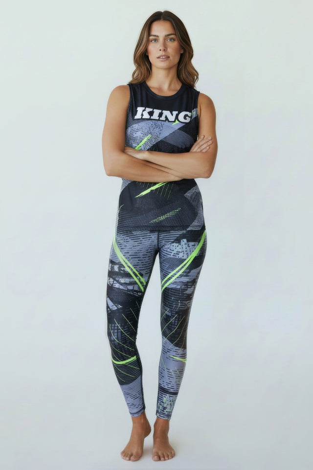 Rashguard King Pro Boxing Shadow 2 – Damski – Czarny