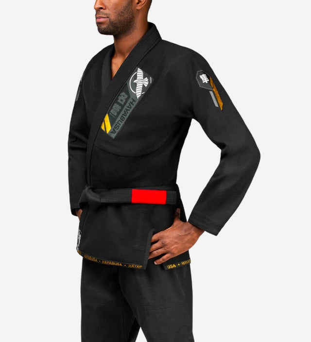 Hayabusa BJJ Gi Ascend Lightweight - Czarne - Kimona BJJ