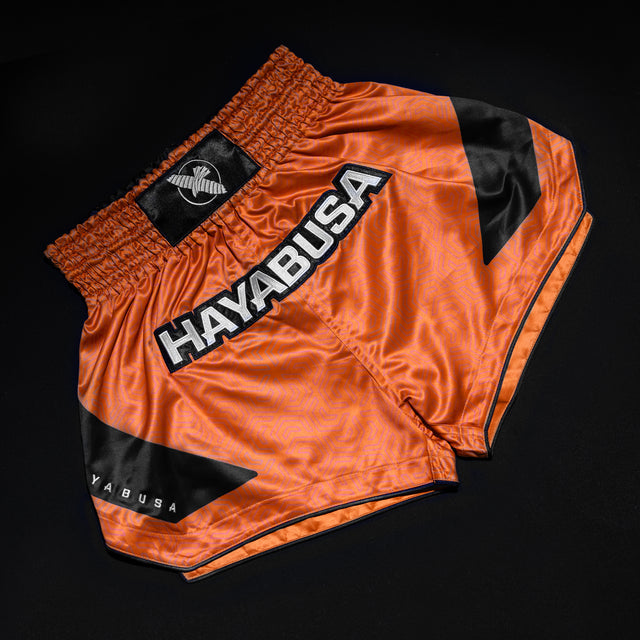 Spodenki Muay Thai Hayabusa Core – Pomarańczowe
