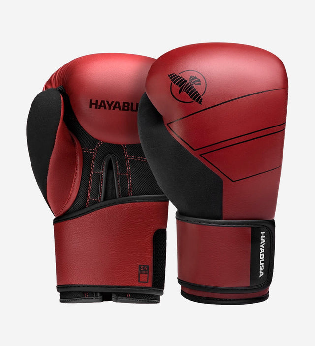 Hayabusa Boxing gloves S4 Leather - Red - Boxing gloves