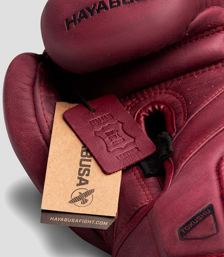 Rękawice bokserskie Hayabusa T3 LX – Bordeaux Rood