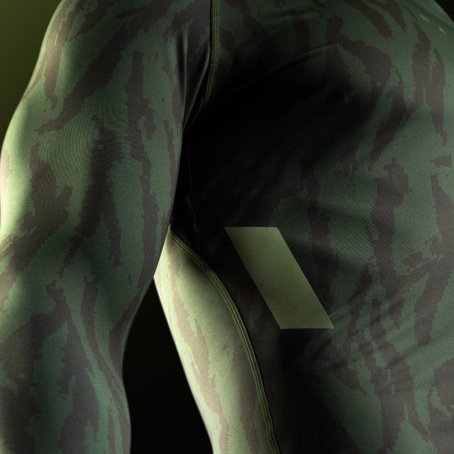 Hayabusa Apex Long-Sleeve Rash Guard - Tactical Green