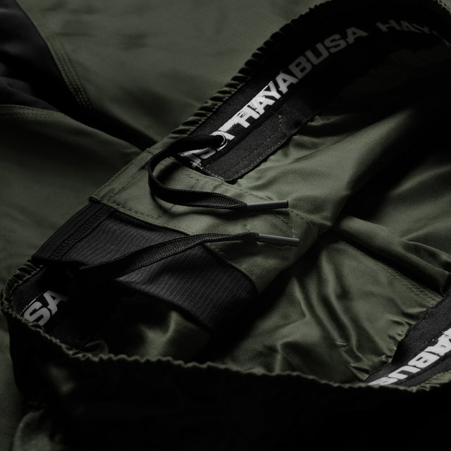 Hayabusa MMA Shorts Core Lang - Donkergroen