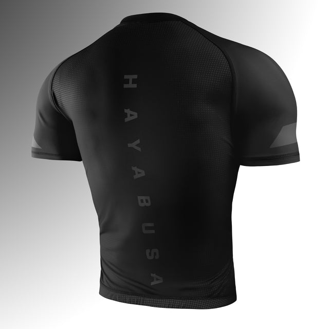 Hayabusa Core Short-Sleeve Rash Guard - Black