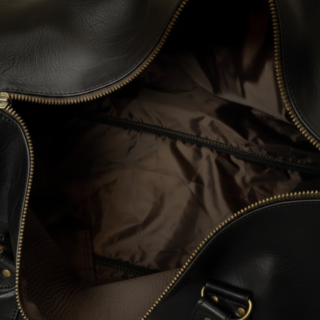 Everlast Sporttas 1910 Leather - Zwart