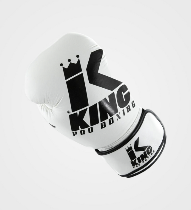King Boxing gloves Platinum – White/Black – Boxing gloves