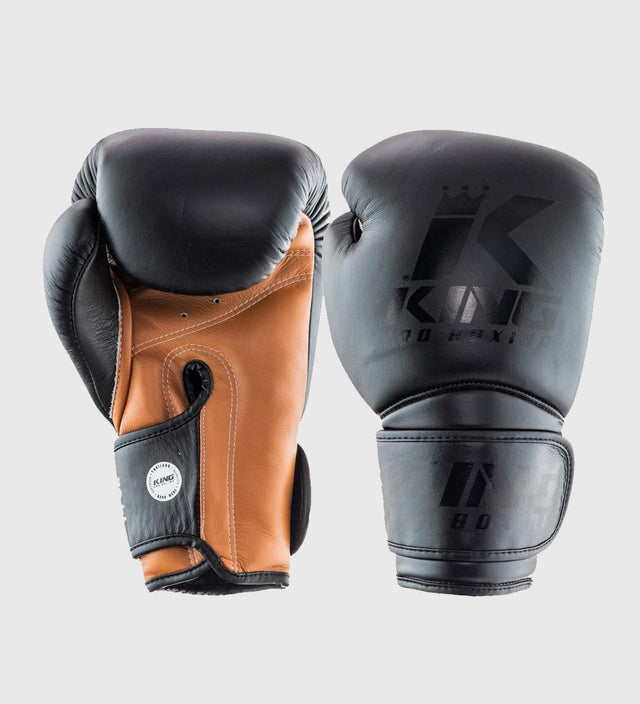 King (Kick)Bokshandschoenen - Zwart/Bruin - (Kick)Bokshandschoenen