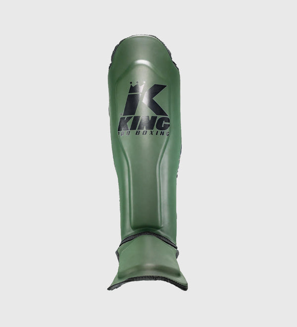 Ochraniacze na piszczele King Pro Boxing SG4 – Zielone