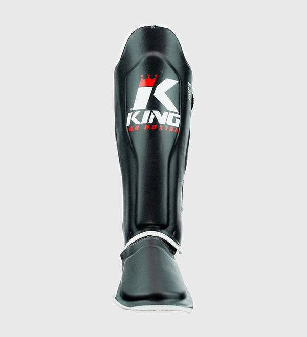 Ochraniacze na piszczele King Pro Boxing SG1 – Czarny/Biały